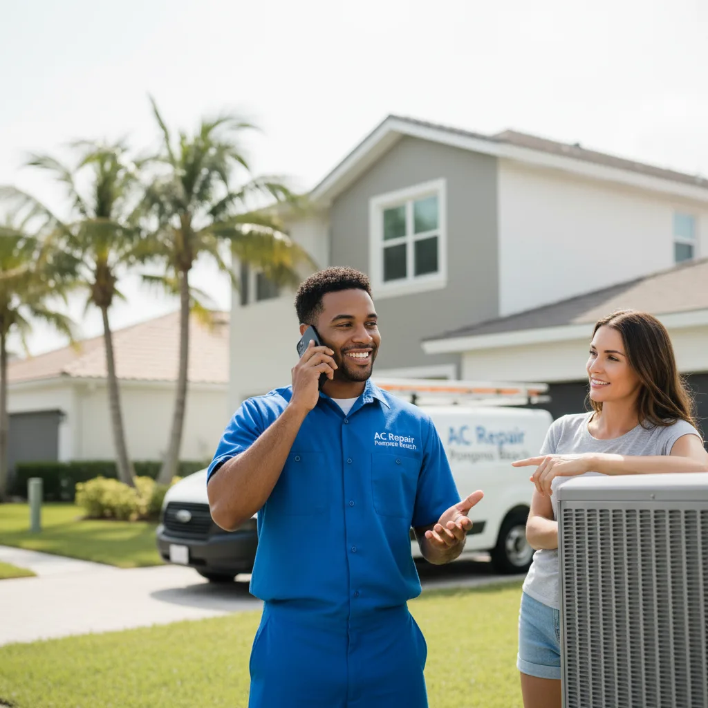 AC Repair Pompano Beach customer support in Pullman